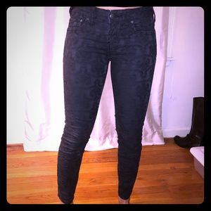 Women’s Free People black textured pants size 26